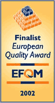 European Quality Award EFQM 2002n finalista